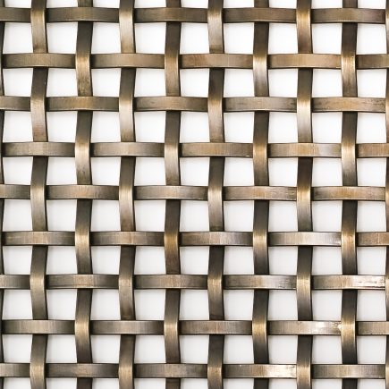 Brass Mesh & Antique Brass close-up