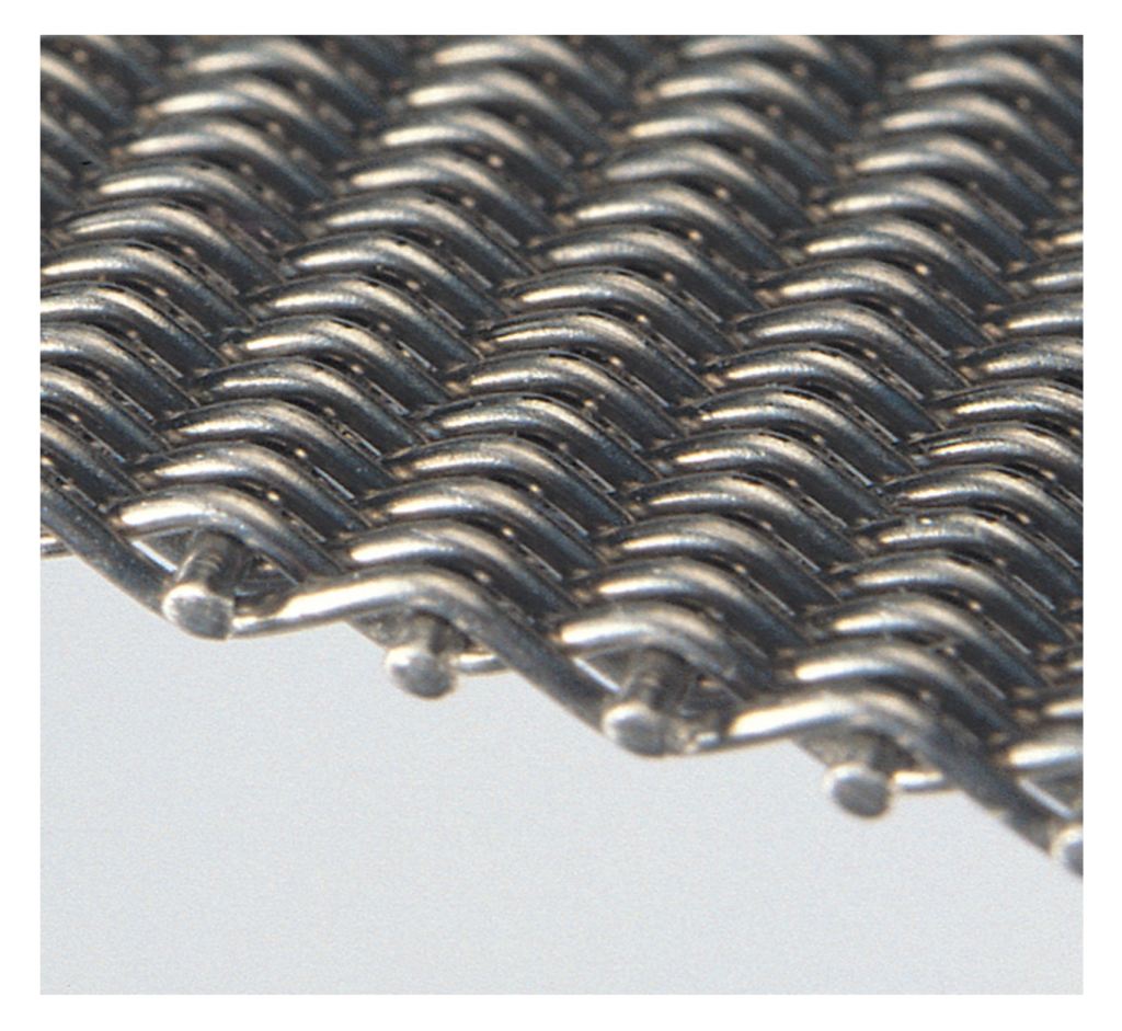 Hollander Mesh (Dutch Weave) close-up